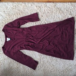 Motherhood simple cotton dress